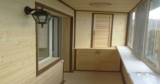 Отделка балкона под ключ Ишим, цена от 5802 руб.